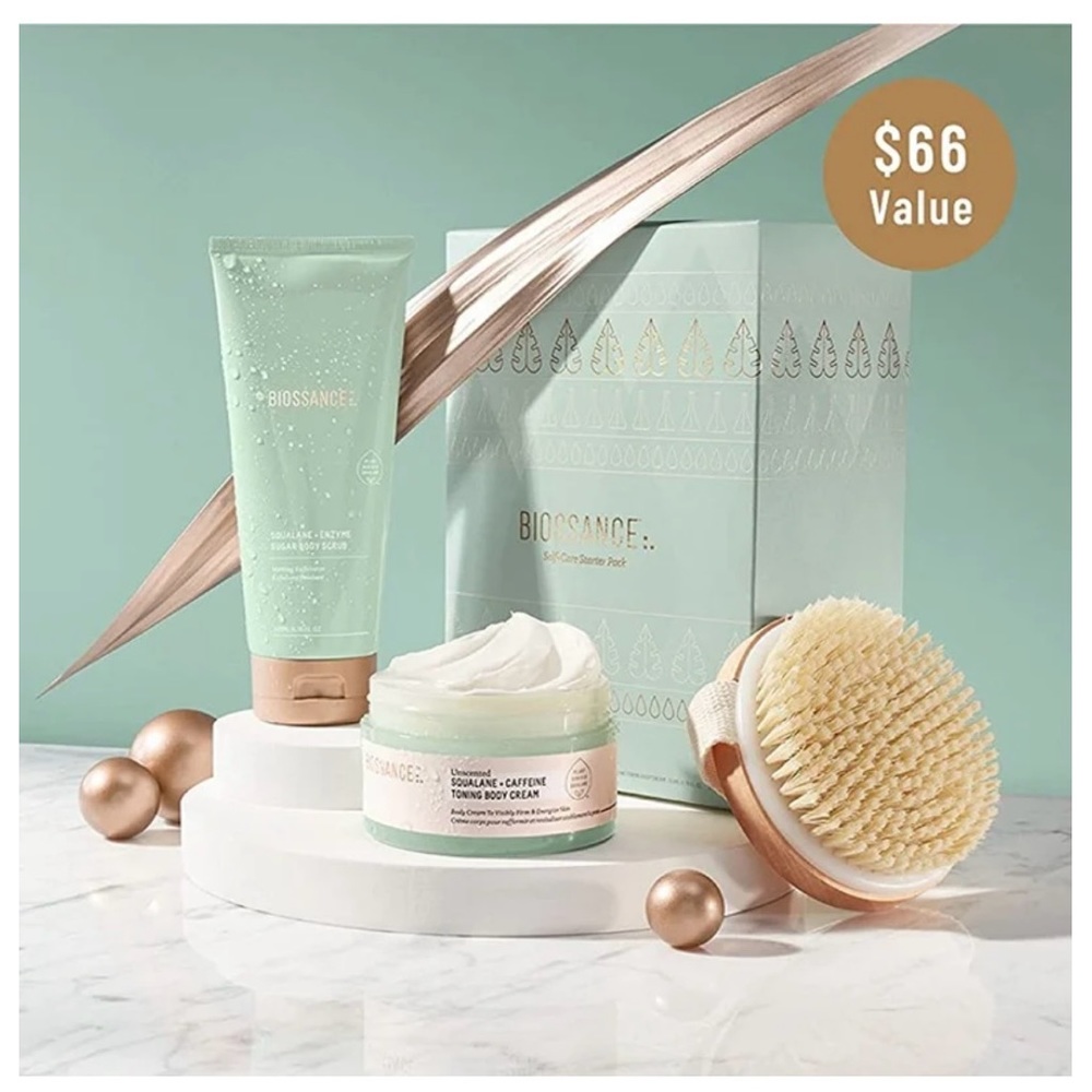 Limited Edition Biossance Self-Care Starter Pack